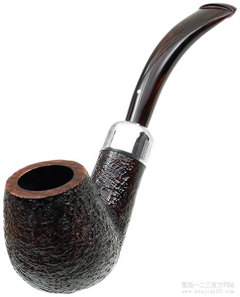 登喜路银军山烟斗 (4113) Dunhill: Cumberland with Silver Army Mount (4113)