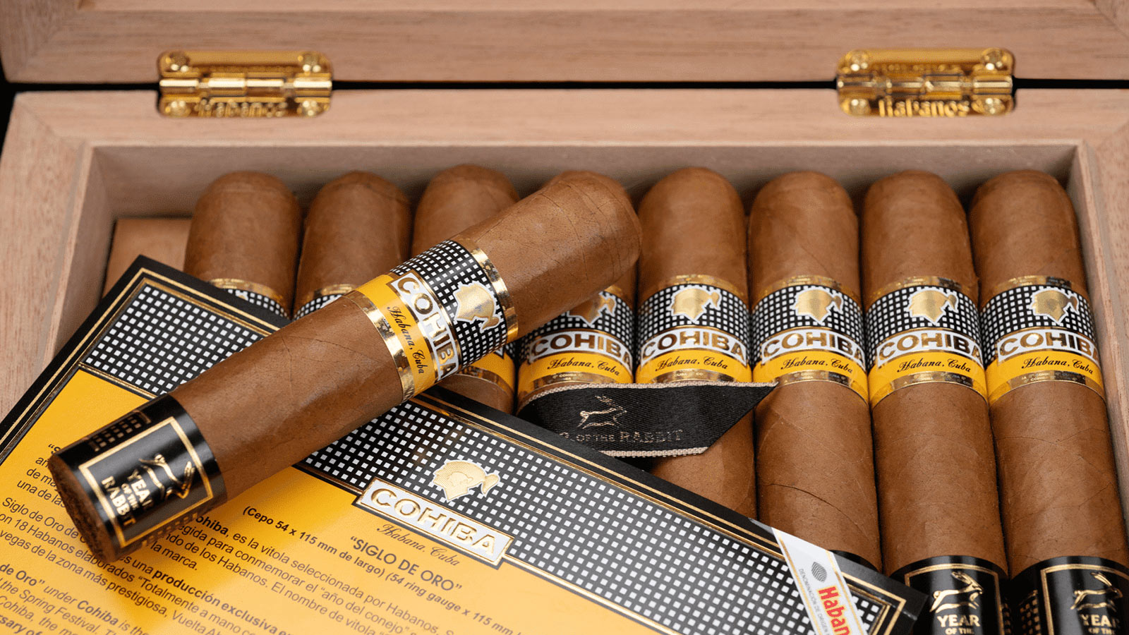 高希霸 黄金岁月 Siglo de Oro 中国生肖系列（兔年） Cohiba Siglo de Oro Year of the Rabbit