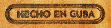 1962 年 二 月 HECHO EN CUBA 烙印章 Feb 1962 HECHO EN CUBA Stamp