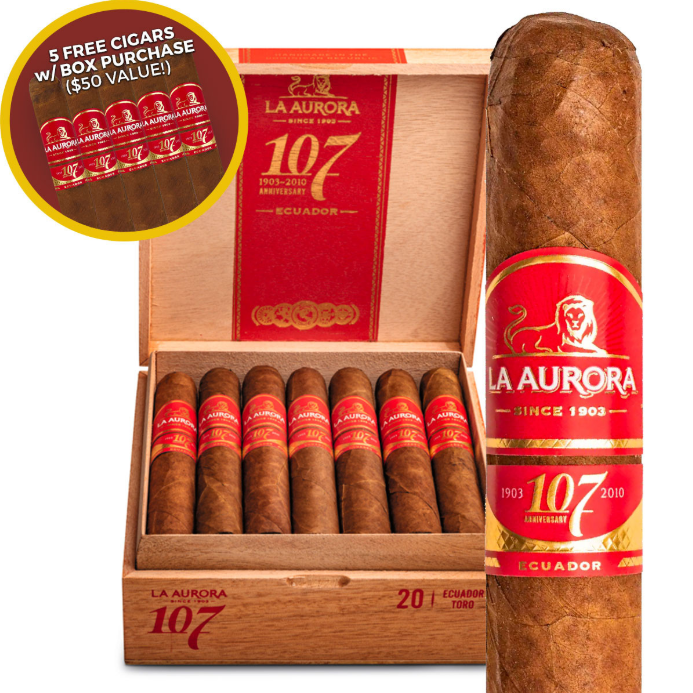 La Aurora 107 Tobaccos of the ​World | 拉奥罗拉 107 世界烟草系列