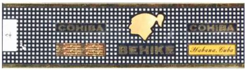 高希霸 Behike A 标 cohiba logo