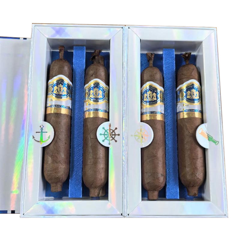 王冠 假日船长 英文全称:Wangguan Holiday Captain Full Hand‑made Perfecto Cigar