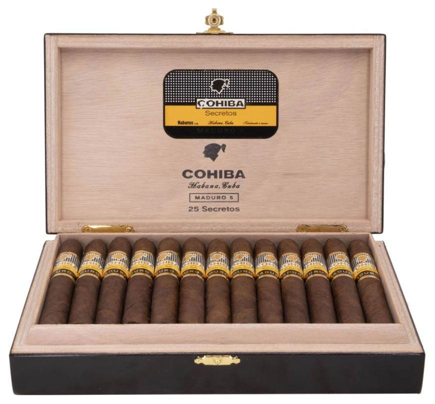 高希霸 马杜罗5 奥秘 英文全称：Cohiba Maduro 5 Secretos